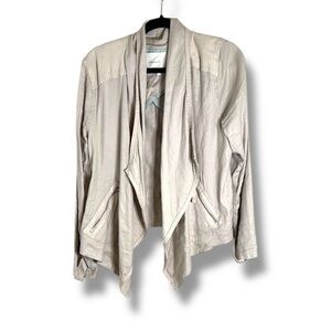 Anthropologie Gulliver Draped Jacket Size Large